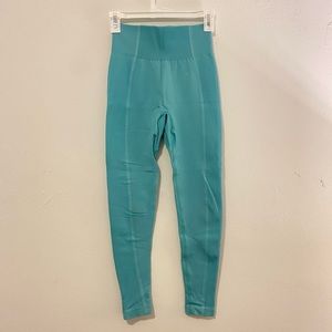 Teal Gymshark Leggings
